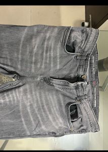 men grey jeans