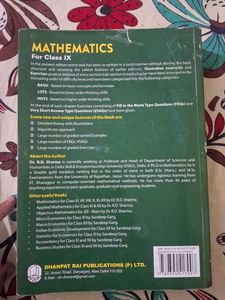 R.D. Sharma Mathematics Class IX