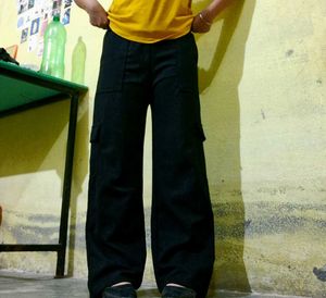 Black Cargo Pants