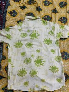 Green Floral Shirt