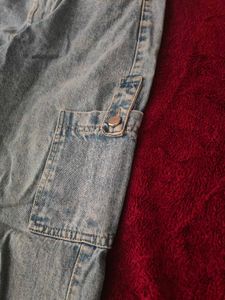 Cargo Denim Jeans