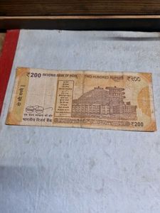 200 Indian Rupee Note