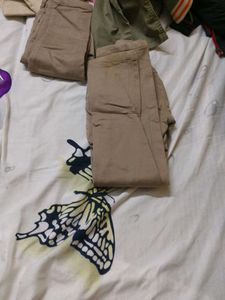 Khaki Casual Pants