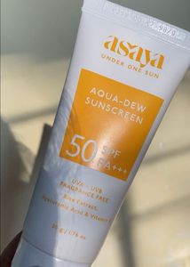 asaya aqua-dew sunscreen