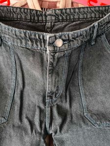 Women&#39;s Baggy Denim Cargo