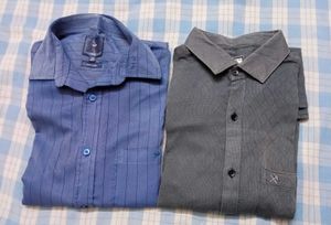 Buy one Get 1 Striped Blue Shir