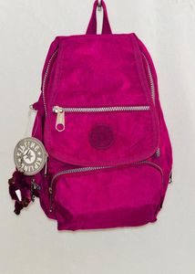 Kipling Purple Backpack