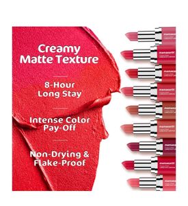 Mamaearth Matte Long Stay Lipstick Pack Of 2f
