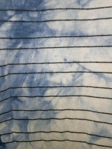 Tie-Dye Cold Shoulder Top