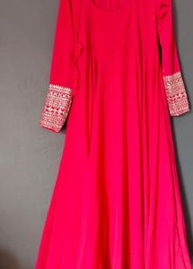 Beautiful Anarkali Magenta Suite 🩷💗