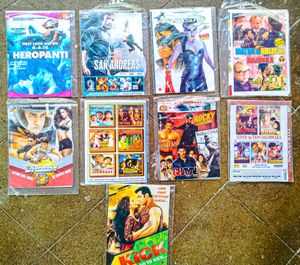 📀Bollywood and Hollywood Movies (DVD) Casts.