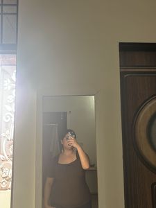 H&amp;M square neck top