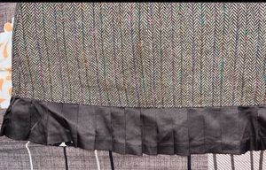 mini woolen dress