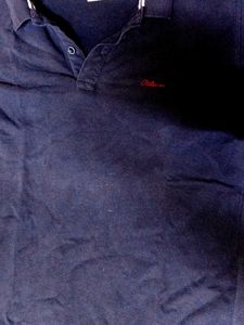 Stylish Navy Blue Polo Shirt