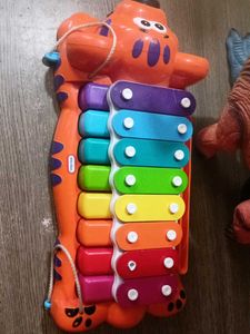 rainbow xailophone tiger piyano toy finger