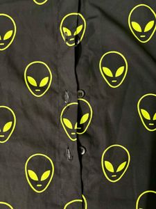 Alien Print Shirt