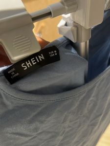 Blue Cropped Tank Top