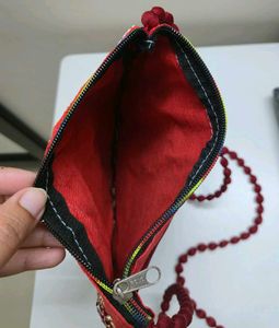 Elephant Embroidered Pouch (New)