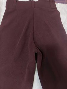 Maroon Trousers