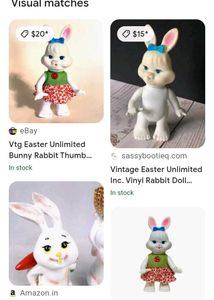 Vintage Bunny Doll