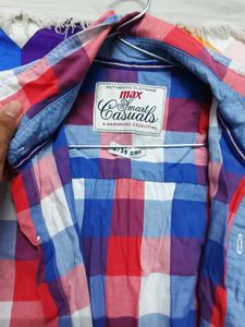Multi Colored Striped Shirt (Checked)