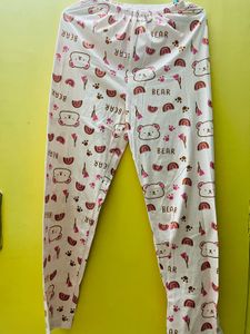 Cute Bear Print Long Sleeve Tee