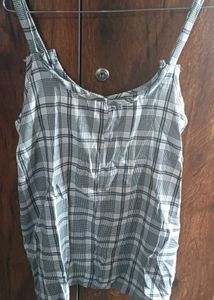 Plaid Tank Top