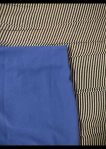 Blue Mini Skirt