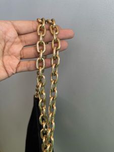 D&amp;G inspired Black Velvet &amp; Gold Chain Bag