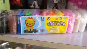 Super Light Clay - 12 Colors