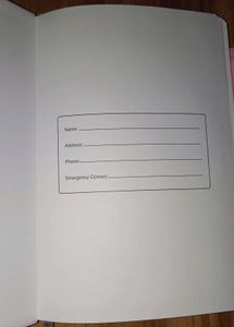 Pink Notebook &amp; Pen Set