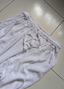 White Leg Pants