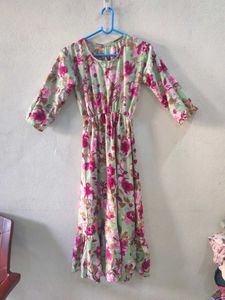 Floral Print Midi Dress