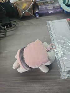 Cute Cat Plush Keychain