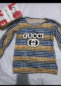 Striped GUCCI Top