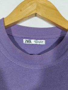 Purple Oversized T-Shirt For Men&#39;s
