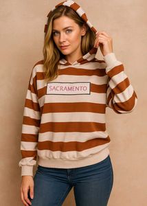 Striped Hoodie