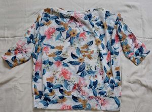 AND Floral Print Top