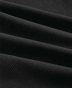 Black Lace Trim Long Sleeve Top