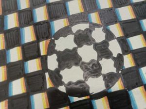Op Art Illusion Drawing