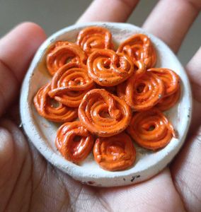 Jalebi Miniature Plate