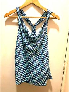 Beautiful Cowl Neck Top &amp; Skirt Set