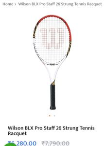 Wilson Federer 25 Inch Junior Tennis Racket
