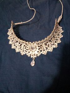 Silver Plated Necklace Set