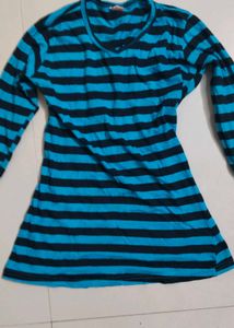 Striped Long Sleeve Top