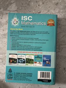 Class XI | S.CHAND SCHOOL TEXTBOOK