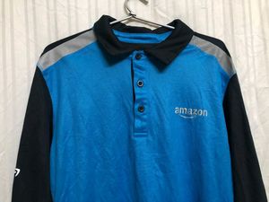 Amazon Blue Long Sleeve T Shirt
