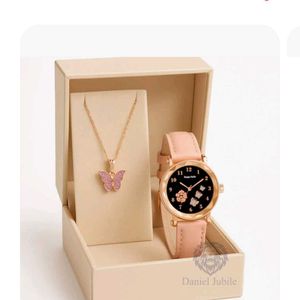 Watch & Necklace Set