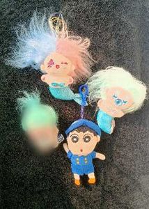 Cute Plush Keychain Charms