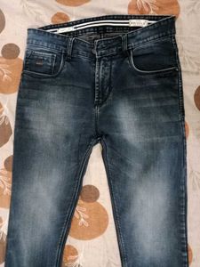 Dark Night 💤 Blue Jeans Slim Fit Mid Rise